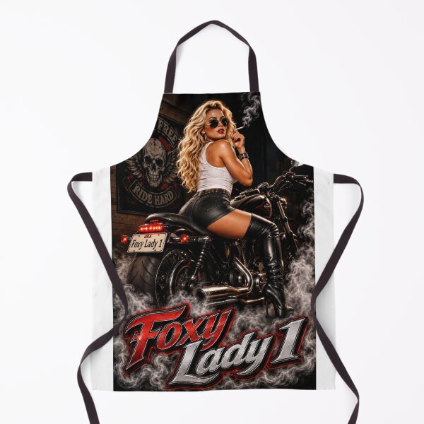 Item preview, Foxy Lady Live Free Ride Hard Biker Girl designed and sold by Trans4med.