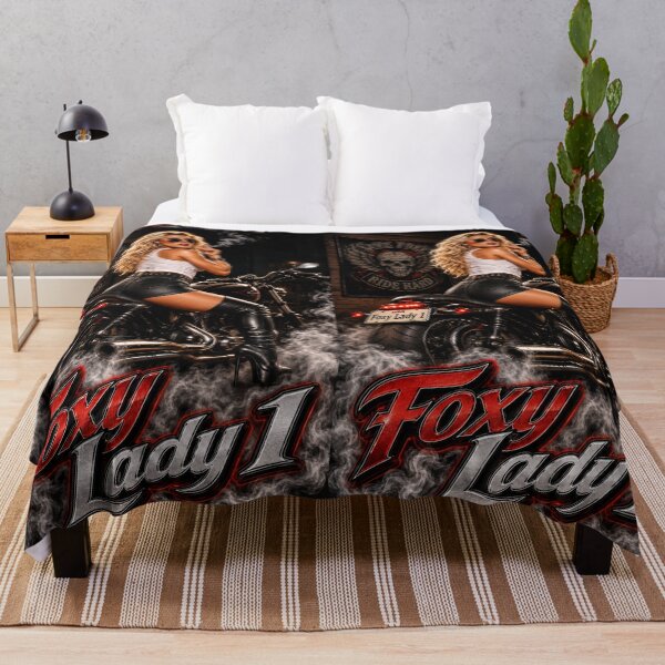 Item preview, Foxy Lady Live Free Ride Hard Biker Girl designed and sold by Trans4med.