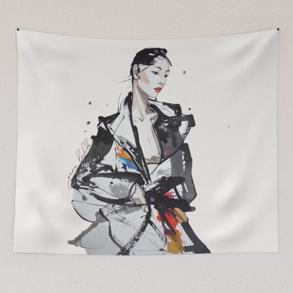 Item preview, Editorial Fashion Portrait designed and sold by yara.lahdo.