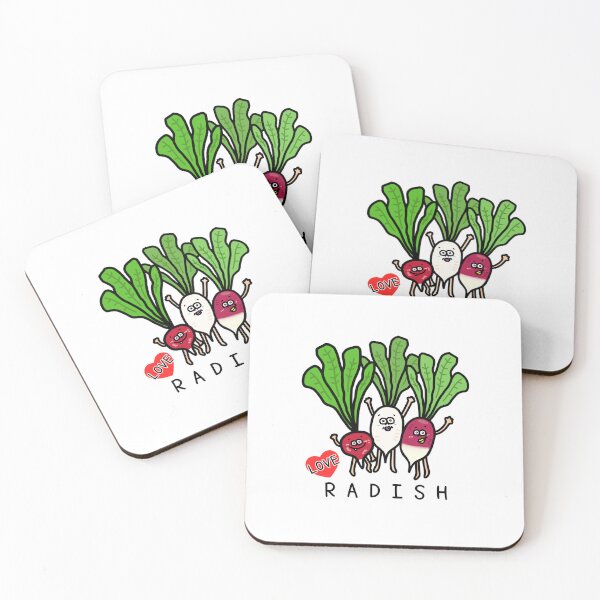 Item preview, Cute I LOVE RADISH designed and sold by kanaehonkawa.