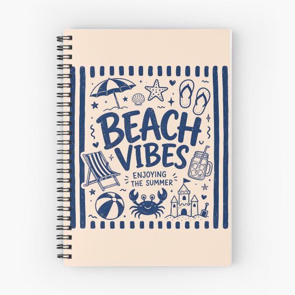 Item preview, Beach Vibes Enjoying the Summer T-Shirt | Retro Coastal Vacation Graphic for Ocean Lovers designed and sold by WearVerse440.
