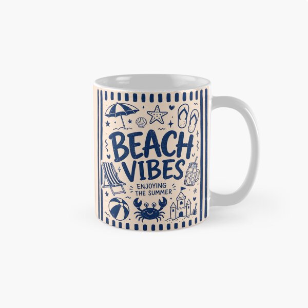 Item preview, Beach Vibes Enjoying the Summer T-Shirt | Retro Coastal Vacation Graphic for Ocean Lovers designed and sold by WearVerse440.