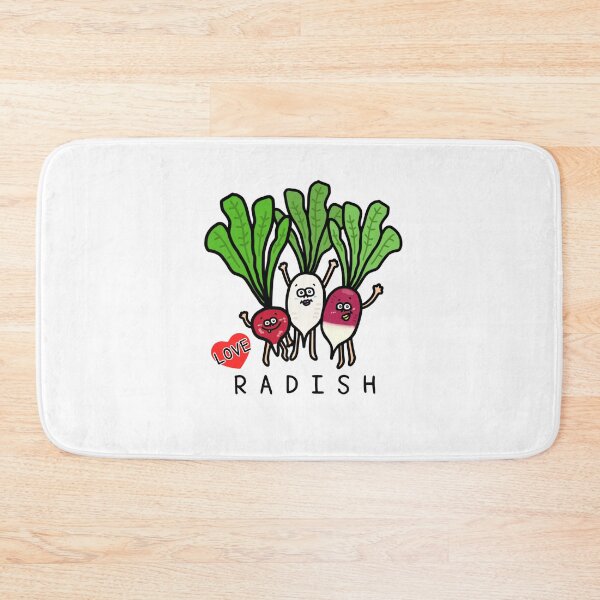 Item preview, Cute I LOVE RADISH designed and sold by kanaehonkawa.