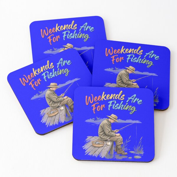 Item preview, Sarcastic Funny Fish Fisherman Weekends Are For Fishing Art Design Gift designed and sold by fantasticdesign.