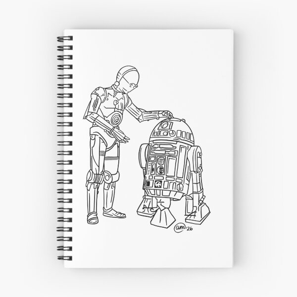 Item preview, C-3PO and R2-D2 designed and sold by am1202.
