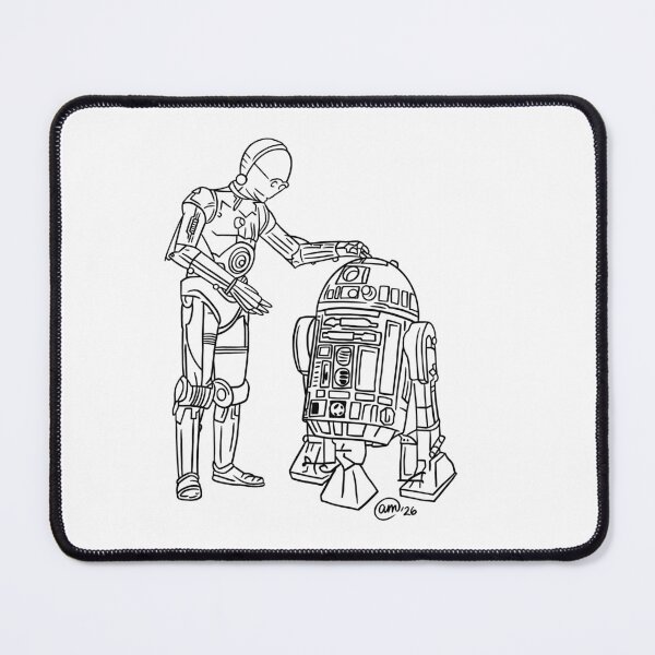 Item preview, C-3PO and R2-D2 designed and sold by am1202.