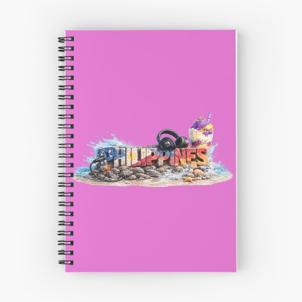Item preview, Philippines Beach Design with Halo-Halo - Headphones  designed and sold by FlipFlopTeesCo.