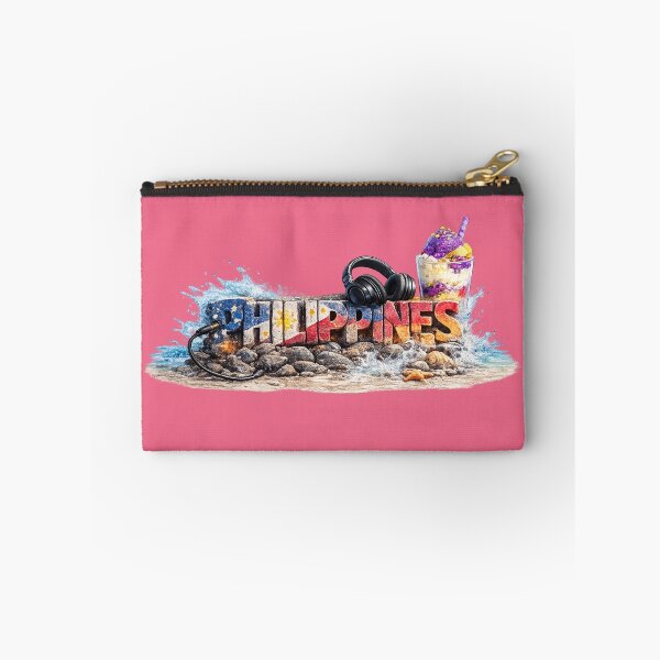 Artikelvorschau, Philippinisches Stranddesign mit Halo-Halo - Kopfhörer entworfen und verkauft von FlipFlopTeesCo.