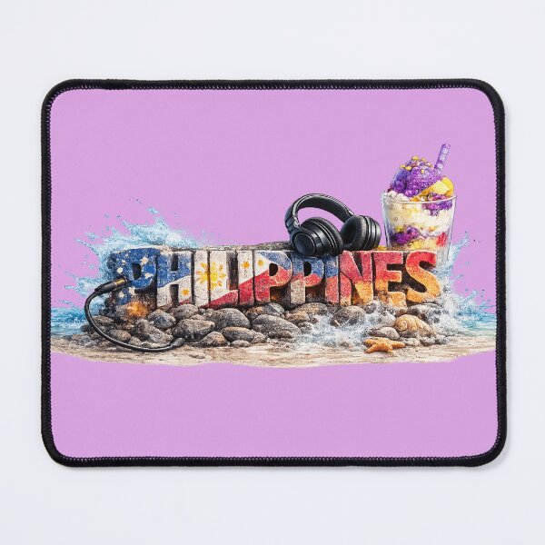Item preview, Philippines Beach Design with Halo-Halo - Headphones  designed and sold by FlipFlopTeesCo.