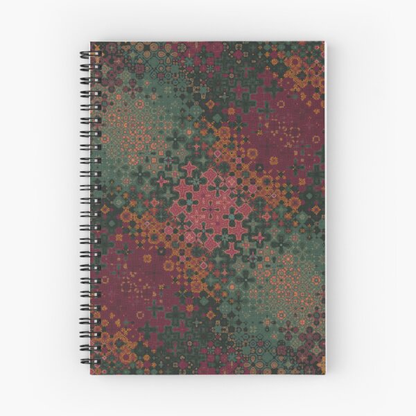 Item preview, Ember Glow Spatter Pattern designed and sold by Shy Fractal Designs.