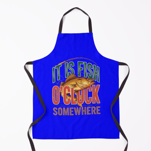 Item preview, Sarcastic Funny Fanatic Fisherman It Is Fish O’clock Somewhere Art Design designed and sold by fantasticdesign.