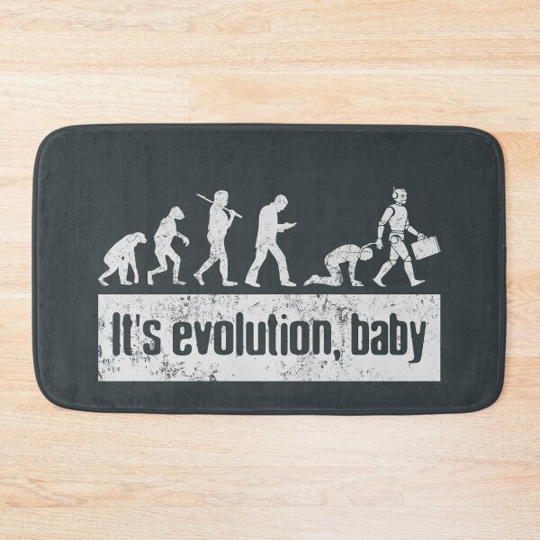Item preview, No AI / Anti-AI Symbol - It's Evolution Baby designed and sold by Frank J. Art.