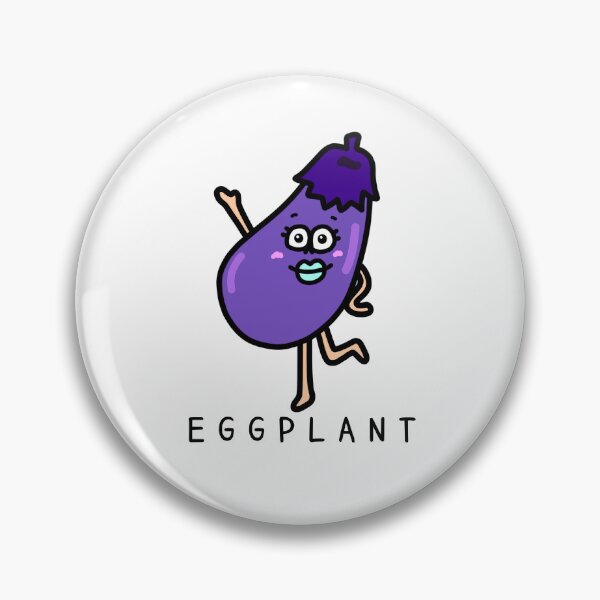 Item preview, Cute EGGPLANT designed and sold by kanaehonkawa.