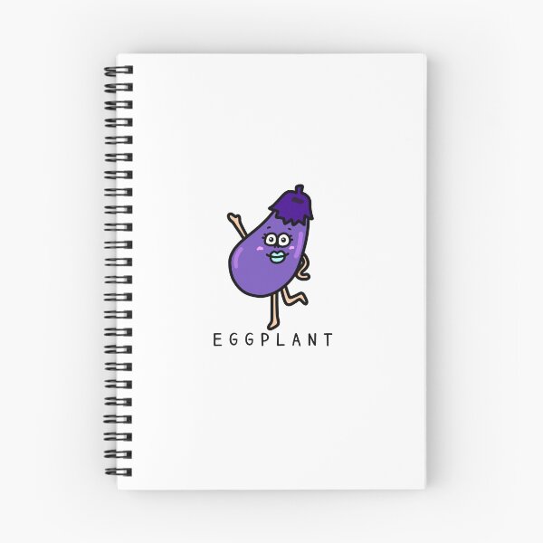 Item preview, Cute EGGPLANT designed and sold by kanaehonkawa.