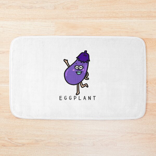 Item preview, Cute EGGPLANT designed and sold by kanaehonkawa.