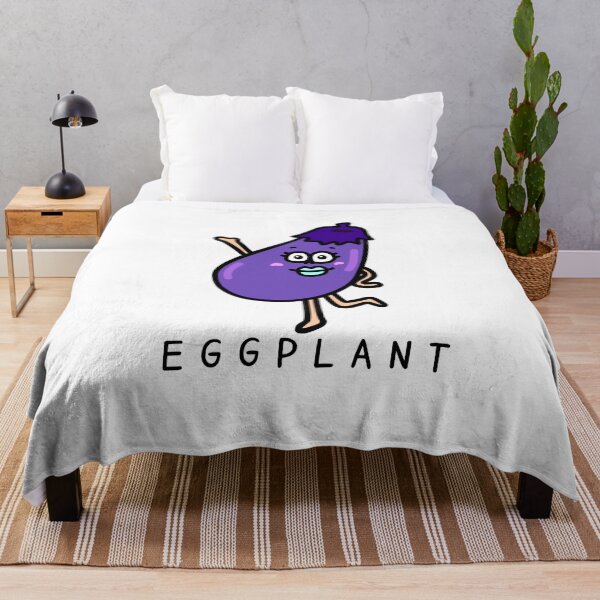 Item preview, Cute EGGPLANT designed and sold by kanaehonkawa.