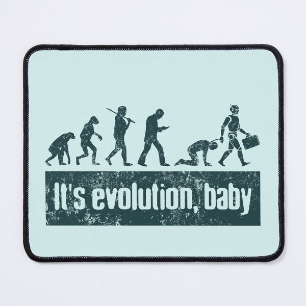Item preview, No AI / Anti-AI Symbol - Evolution designed and sold by Frank J. Art.