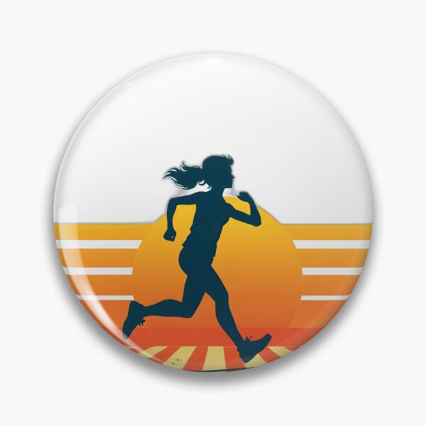 Item preview, Running From My Problems Retro Sunset designed and sold by chaturbart.