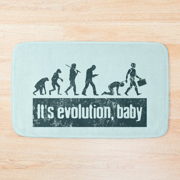 Item preview, No AI / Anti-AI Symbol - Evolution designed and sold by Frank J. Art.