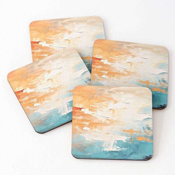 Item preview, Sunshine And White Clouds Over Blue Ocean Abstract  designed and sold by DEC02.