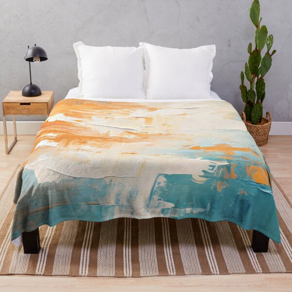 Item preview, Sunshine And White Clouds Over Blue Ocean Abstract designed and sold by DEC02.