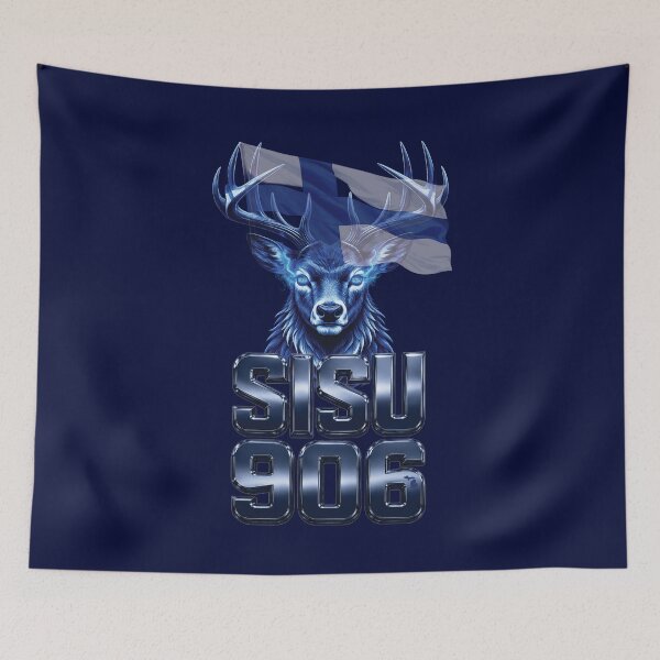 Item preview, SISU 906 Deer | Upper Peninsula Michigan Artwork designed and sold by FreshWaterWares.