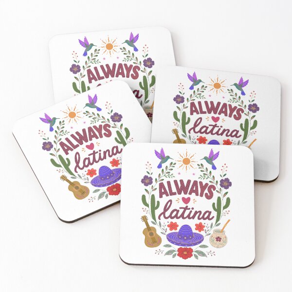 Item preview, Always latina tropical folk art designed and sold by Astrajess.