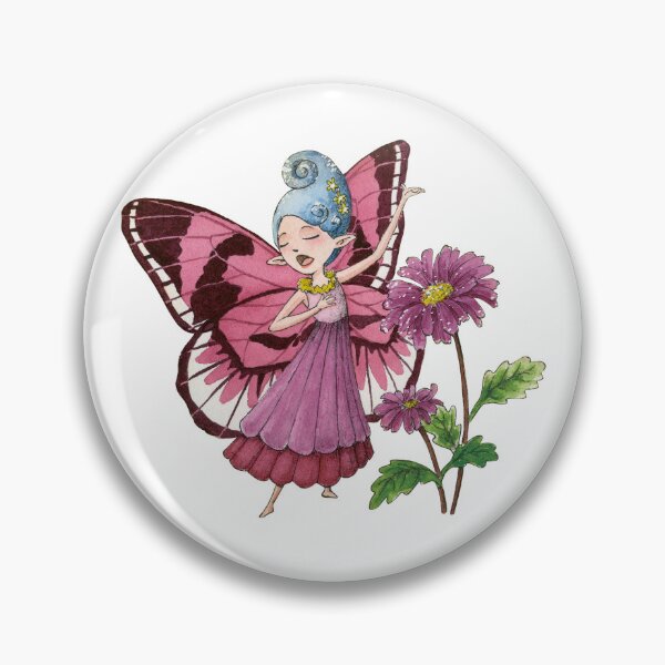 Item preview, April 22nd birthday flower Aster Fairy designed and sold by birthflower.