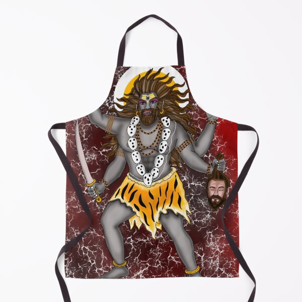 Item preview, Lord Bhairava Artwork | Fierce Hindu Deity Digital Art Illustration designed and sold by Harshit_Digital_Arts.