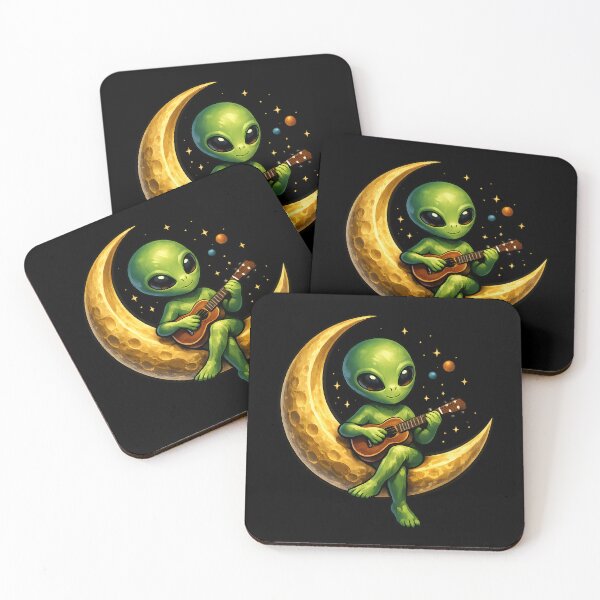 Item preview, Alien Moon Music – Cosmic Ukulele Night designed and sold by builtforyou.