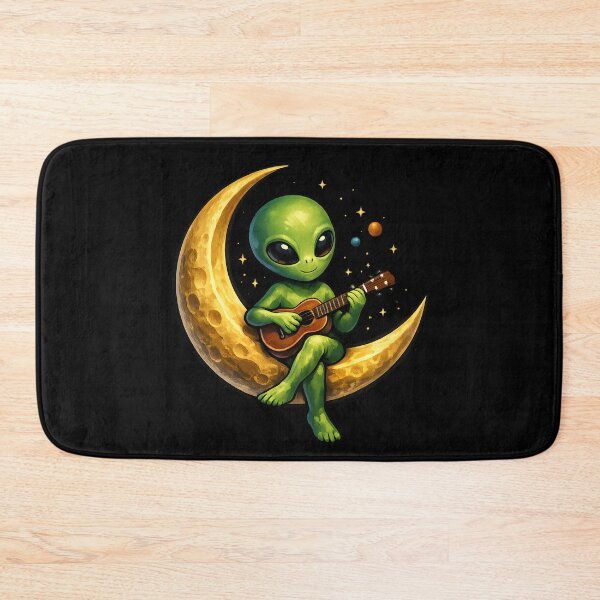 Item preview, Alien Moon Music – Cosmic Ukulele Night designed and sold by builtforyou.
