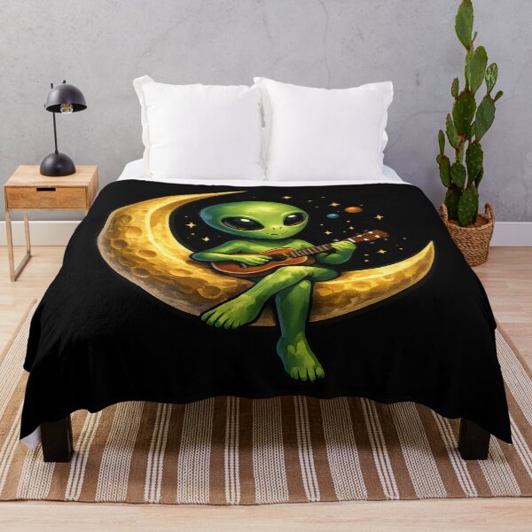 Item preview, Alien Moon Music – Cosmic Ukulele Night designed and sold by builtforyou.