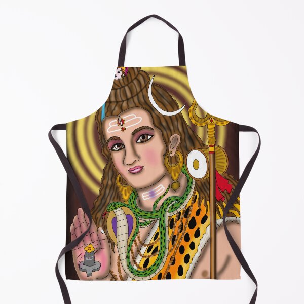 Item preview, Lord Shiva Artwork | Mahadev Digital Painting | Divine Hindu God Illustration designed and sold by Harshit_Digital_Arts.