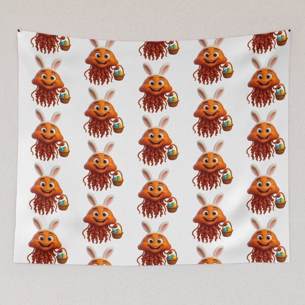 Item preview, Easter Lion's Mane Jellyfish designed and sold by Sillytoe.