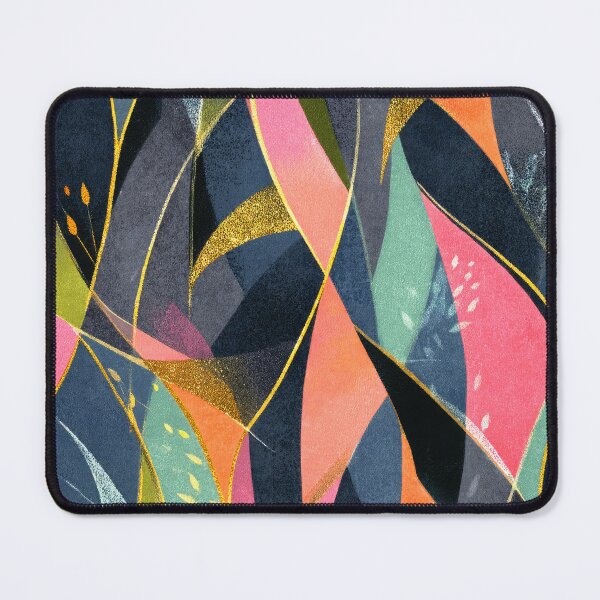 Item preview, Boho-Style Pink, Golden, And Orange Textured Abstract designed and sold by DEC02.