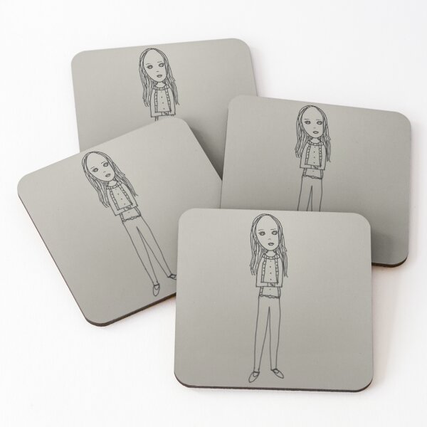 Item preview, White rayon cartoon doll designed and sold by Aylin481.