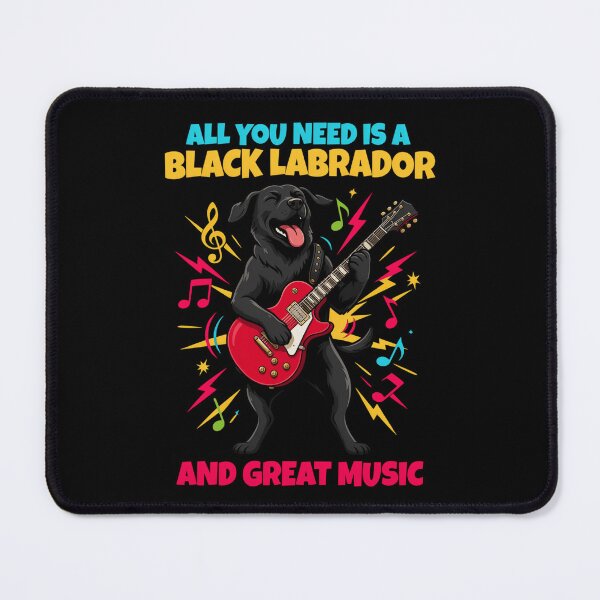 Item preview, Black Labrador Pet Owner All You Need Is A Black Labrador And Great Music designed and sold by fantasticdesign.