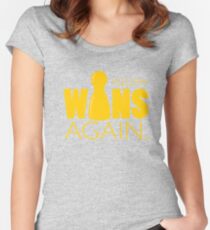 Yellow Wins Again Women's Fitted Scoop T-Shirt