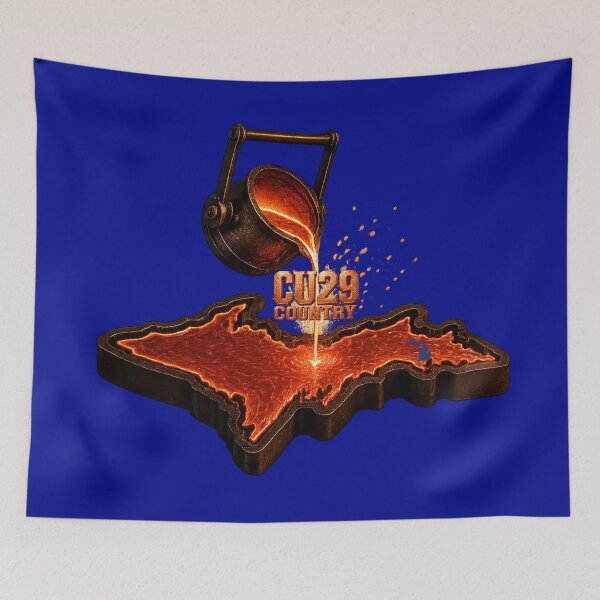 Item preview, CU29 Country | Michigan Upper Peninsula designed and sold by FreshWaterWares.