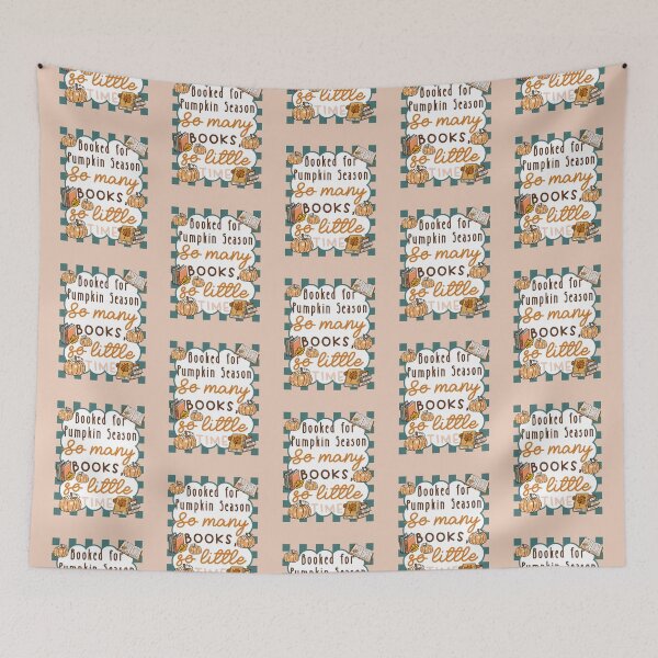 Item preview, Booked For Pumpkin Season, Book Lover, Love Reading, Fall Books, Bookish designed and sold by Forevermore.