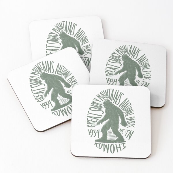 Item preview, Great Smoky Mountains National Park Bigfoot Design designed and sold by John Morris Illustration.