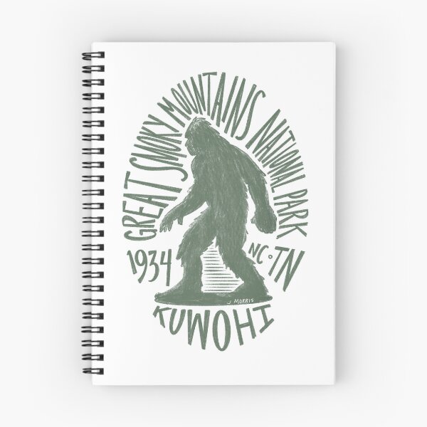 Item preview, Great Smoky Mountains National Park Bigfoot Design designed and sold by John Morris Illustration.