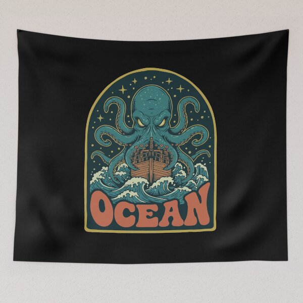 Item preview, Kraken Ocean designed and sold by Gkinoki.
