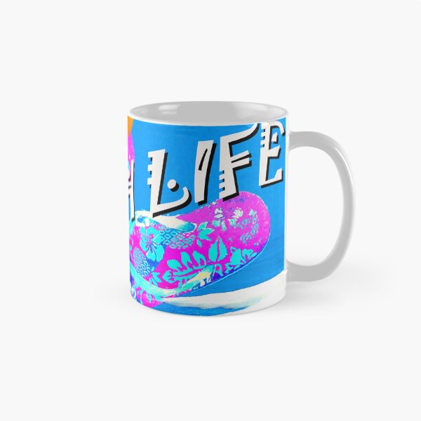 Item preview, Beach Life Flip Flops white sand text designed and sold by Dlt1981.