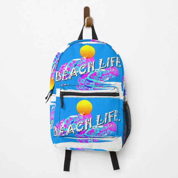 Item preview, Beach Life Flip Flops white sand text designed and sold by Dlt1981.