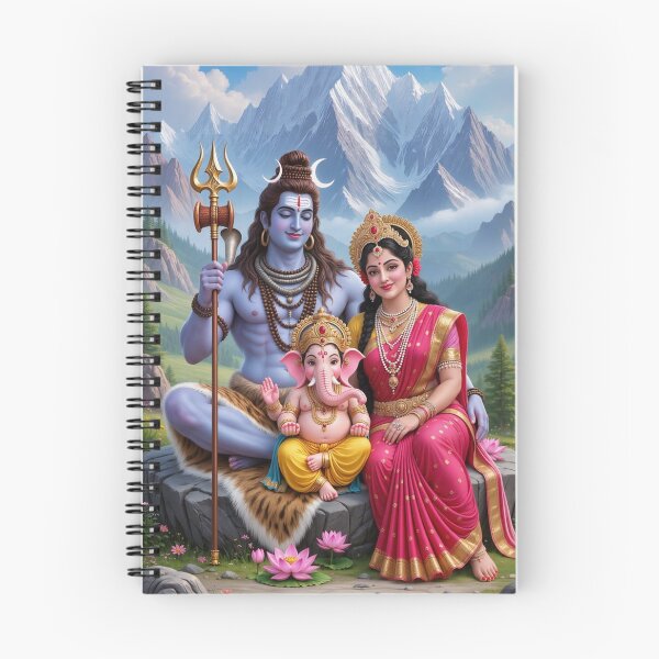 Item preview, Shiv PArwati GAnesh designed and sold by GoddessParvatiSati.
