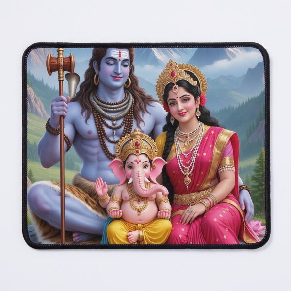 Item preview, Shiv PArwati GAnesh designed and sold by GoddessParvatiSati.
