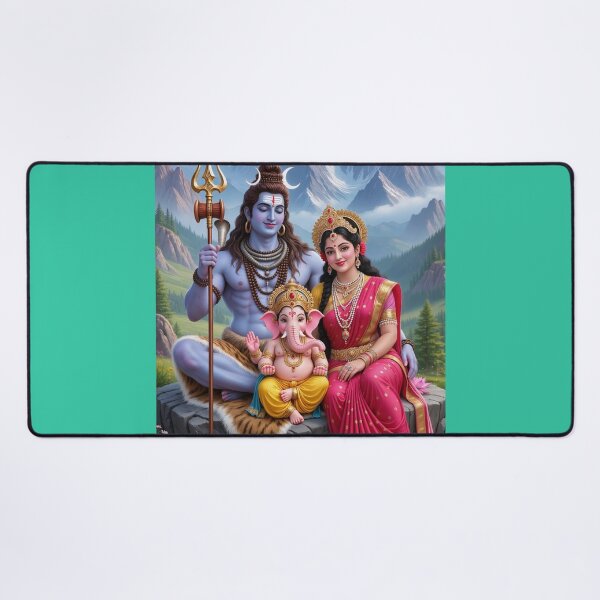 Item preview, Shiv PArwati GAnesh designed and sold by GoddessParvatiSati.