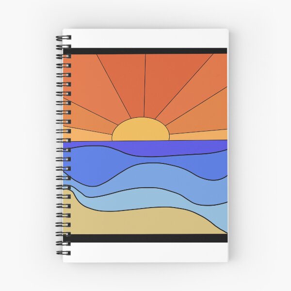 Item preview, Sunset over the beach designed and sold by Zana's Archive.