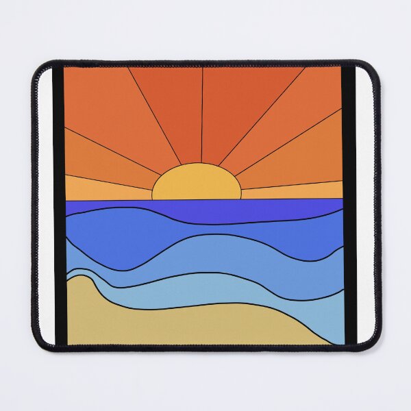 Item preview, Sunset over the beach designed and sold by Zana's Archive.